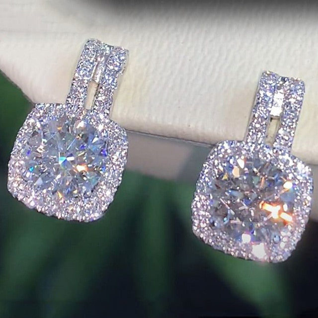 Cubic Zirconia Stud Earrings