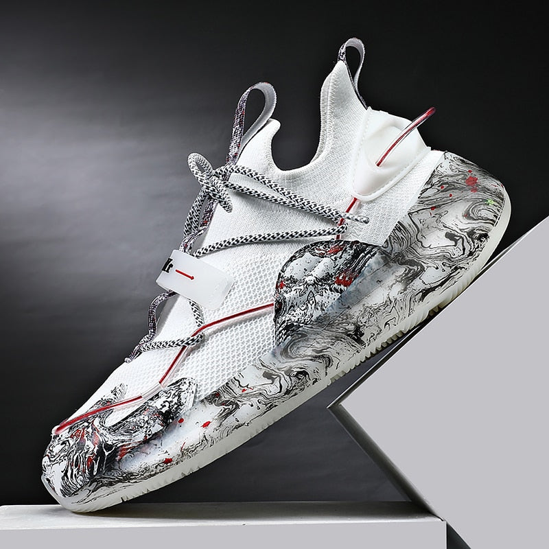 Graffiti Trainers / Sneakers - Men / women