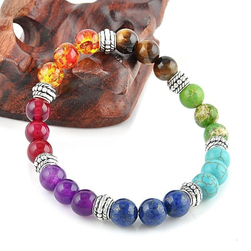Chakra Healing Crystals Bracelet