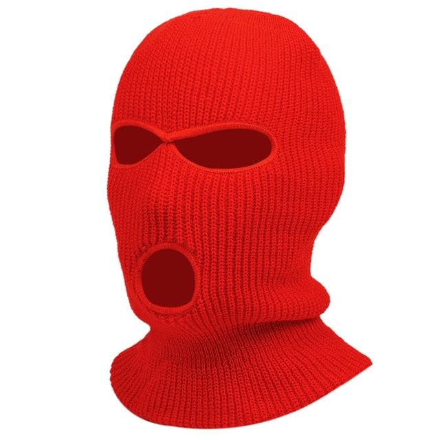 Thermal Insulated Balaclava - 3-Hole Design for Extreme Cold Weather Protection