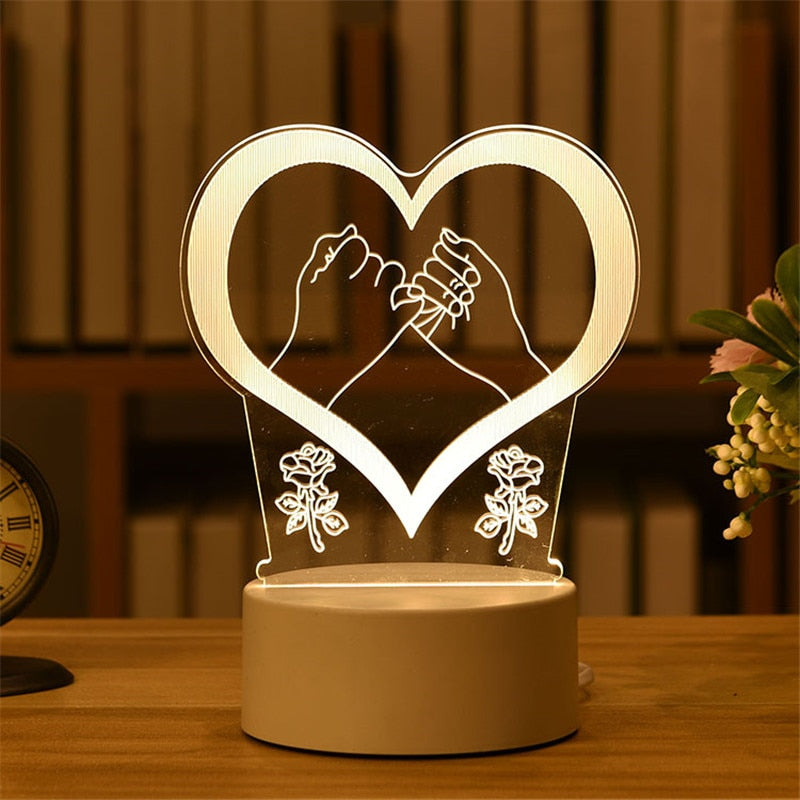 Love Lamp 3D