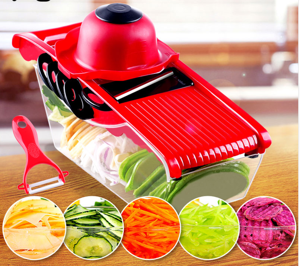 New and Improved: The 6-in-1 Kitchen Master Slicer