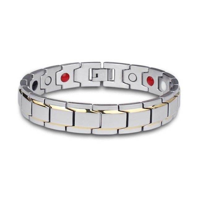 Weight loss bracelet hematite beads therapy bracelet for Men / Women