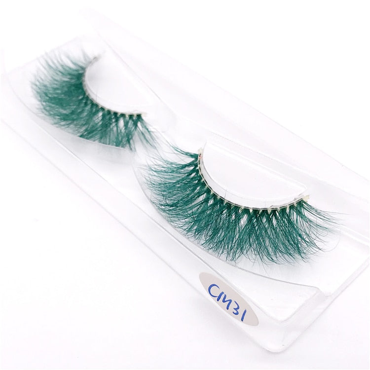 Luxury Mink eyelash in different colours