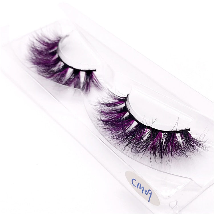 Luxury Mink eyelash in different colours