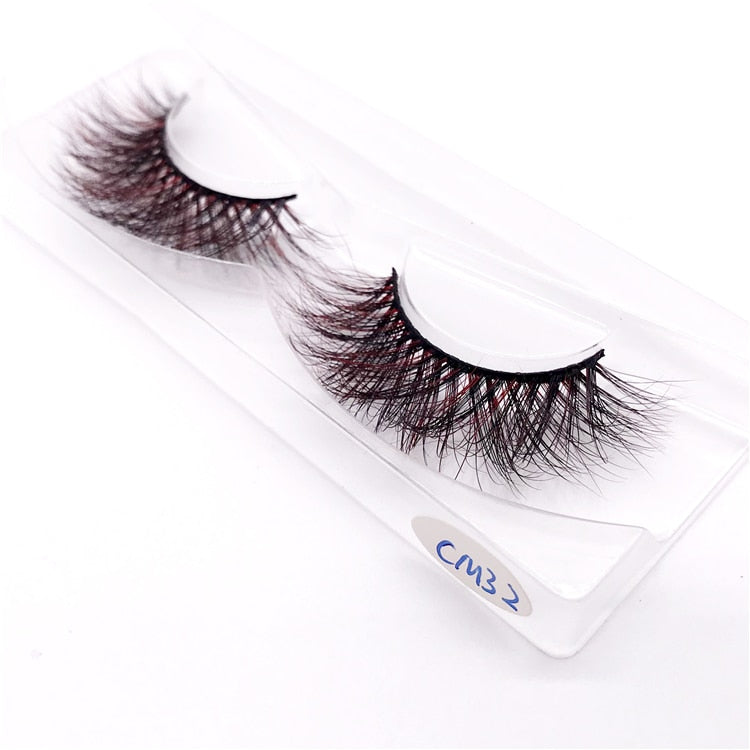 Luxury Mink eyelash in different colours