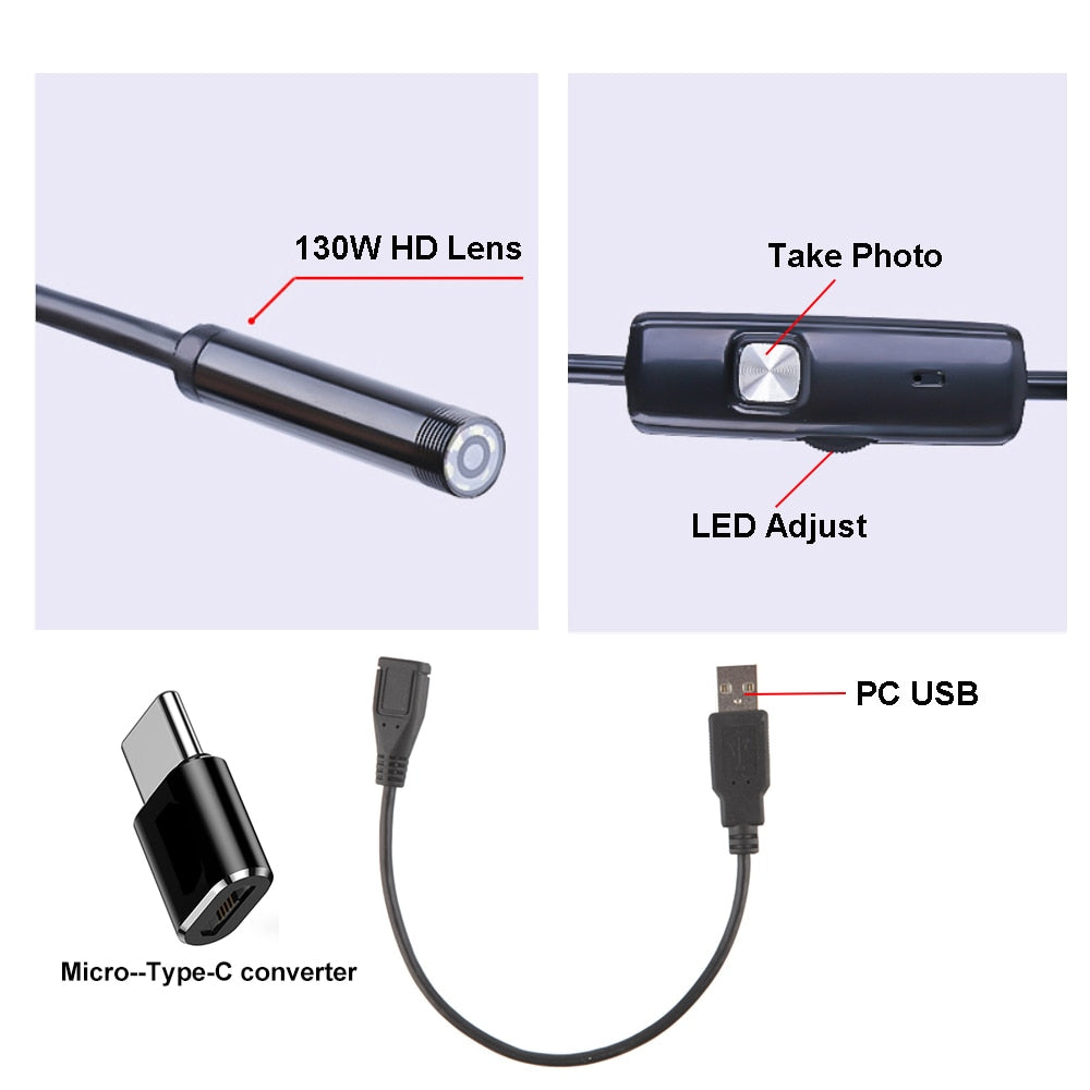 USB Car Endoscope