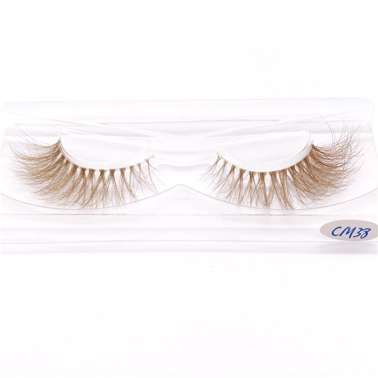 Luxury Mink eyelash in different colours