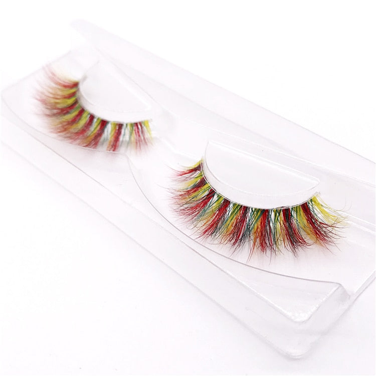 Luxury Mink eyelash in different colours