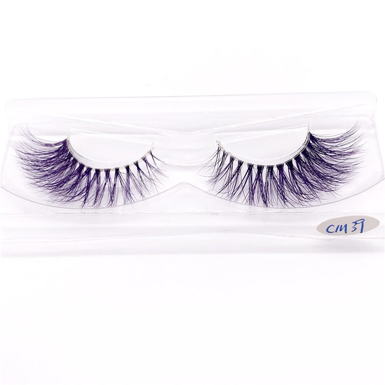 Luxury Mink eyelash in different colours