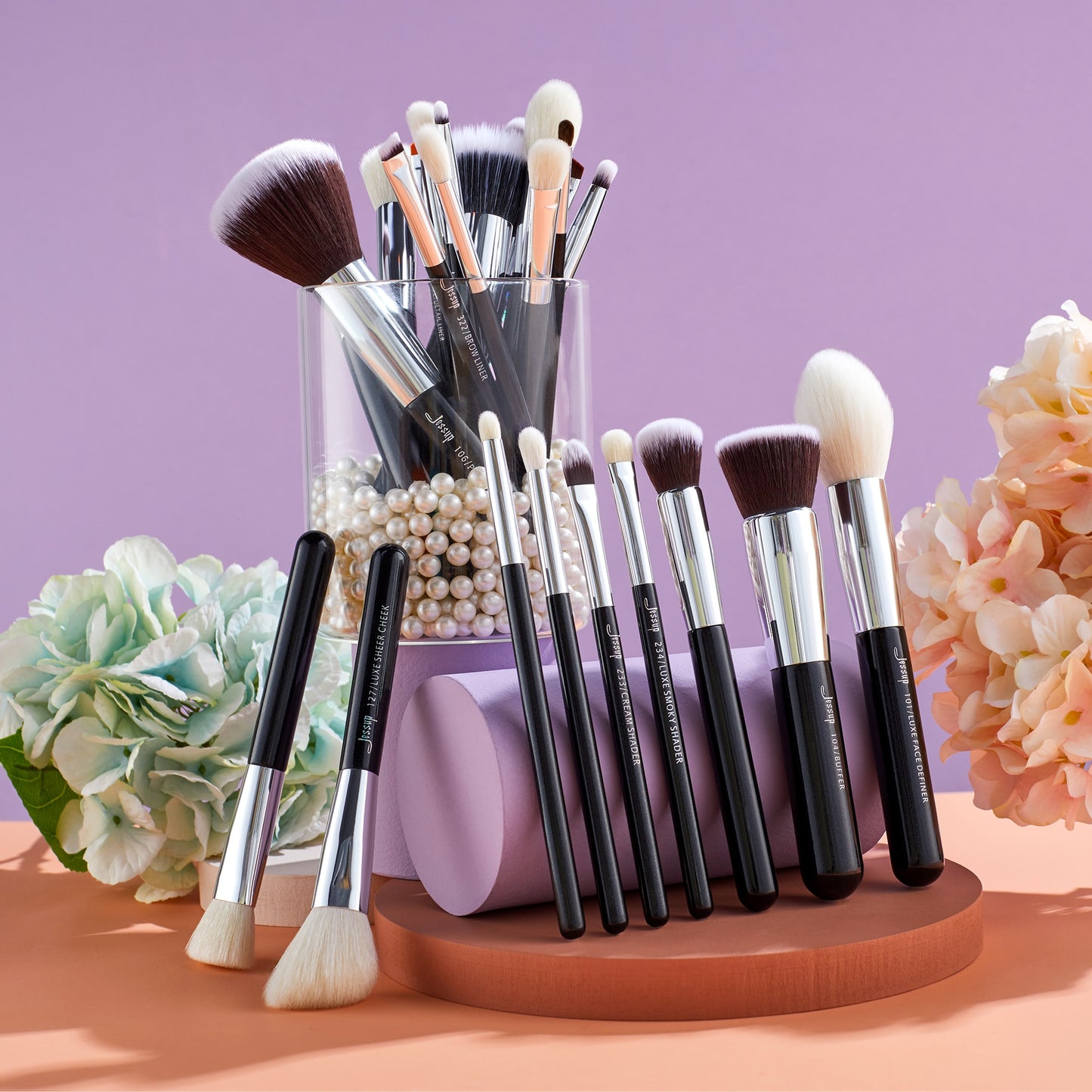 Professional Pearl Makeup Brush Sets