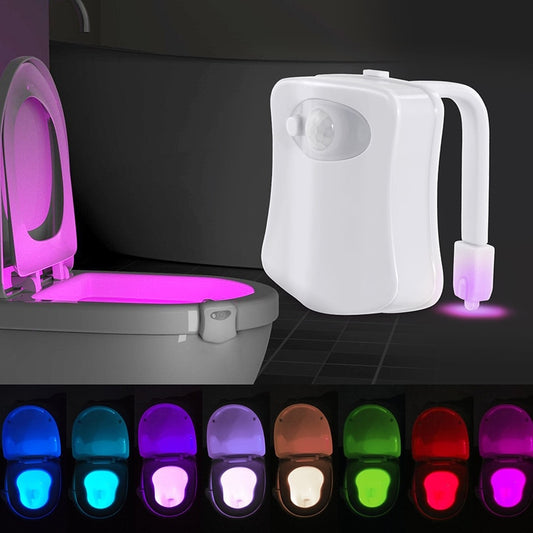 Glow-in-the-Dark Toilet Nightlight - Never Miss Your Target Again!