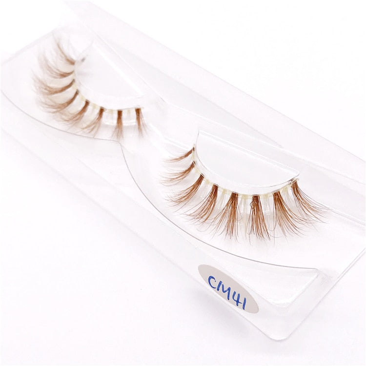 Luxury Mink eyelash in different colours