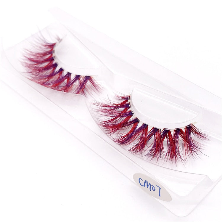 Luxury Mink eyelash in different colours