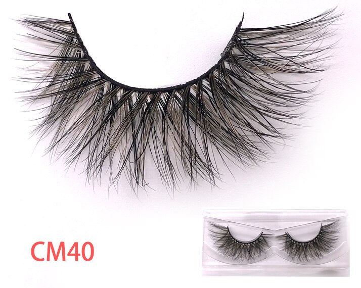 Luxury Mink eyelash in different colours