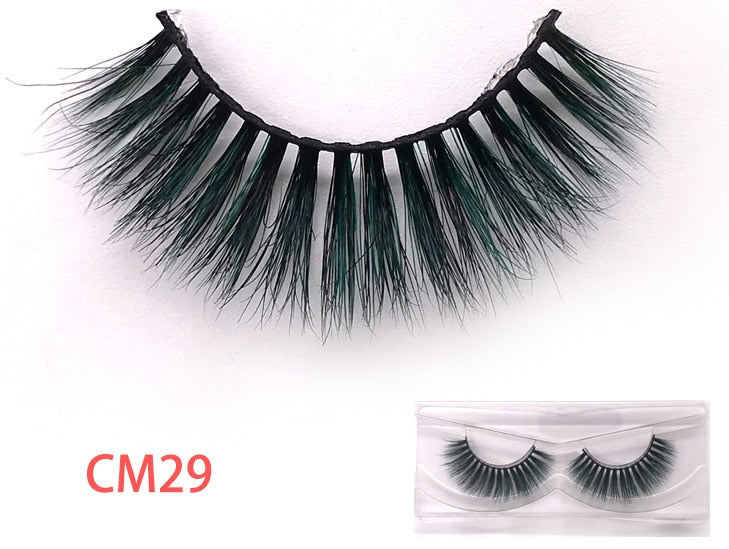 Luxury Mink eyelash in different colours