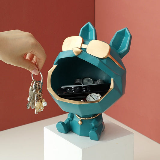 The Bulldog Door key Holder