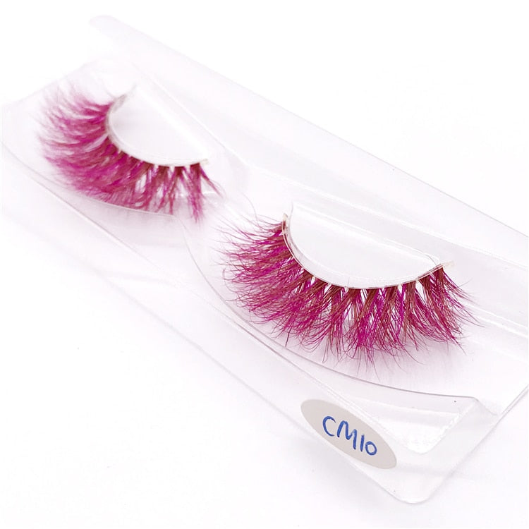 Luxury Mink eyelash in different colours